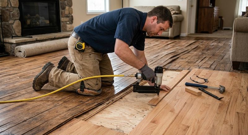 Wood Floor Service in Tomball, TX