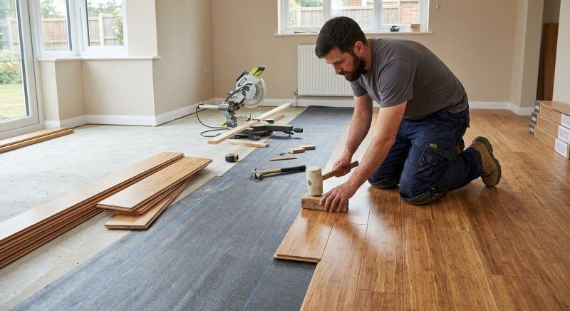 Bamboo Flooring Installation in Tomball, TX