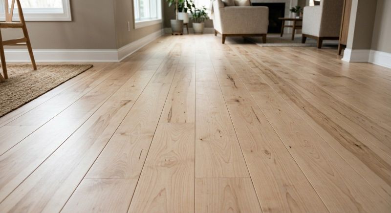 Birch Floor Installation in Tomball, TX