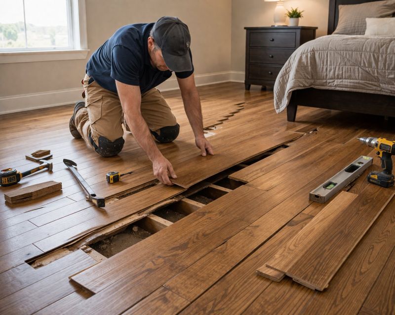 Bowed Floor Repair in Tomball, TX