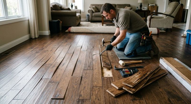 Bowed Floor Repair in Tomball, TX