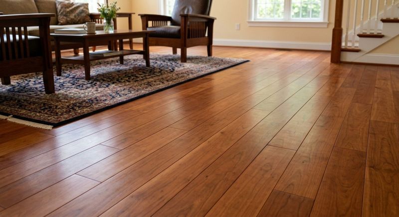 Cherry Floor Installation in Katy, TX