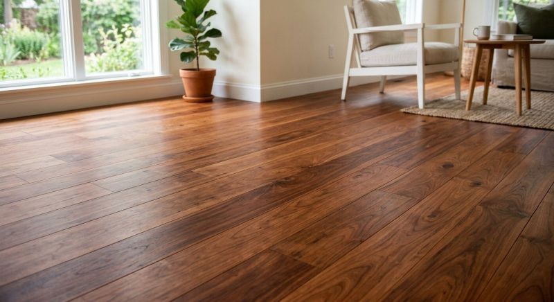 Cherry Floor Installation in Kingwood, TX
