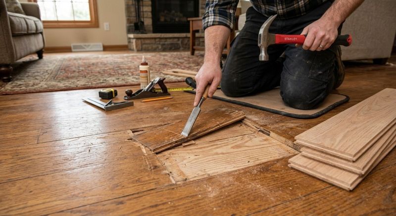 Floor Board Repair in Katy, TX