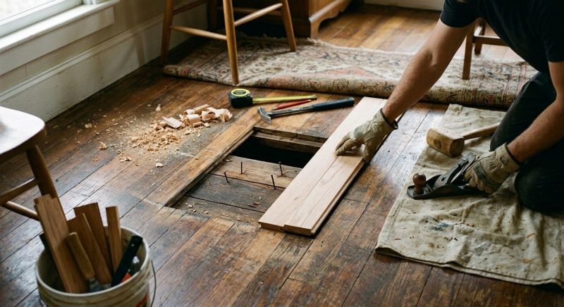 Floor Board Repair in Kingwood, TX