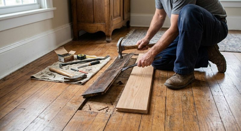 Floor Board Repair in Tomball, TX