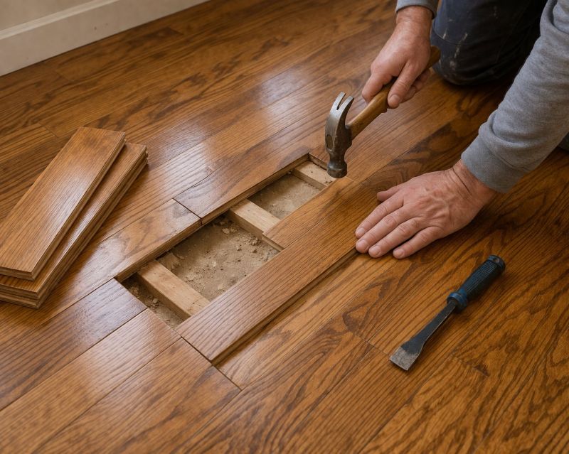 Floor Board Repair in Spring, TX
