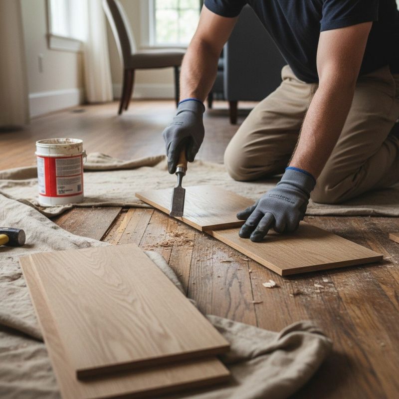 Floor Board Replacement in Kingwood, TX