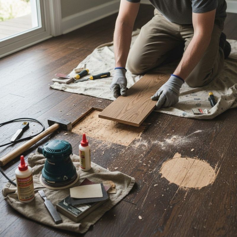 Floor Board Replacement in Magnolia, TX