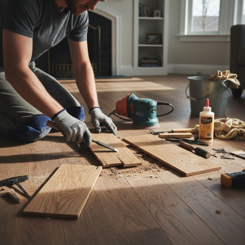 Floor Board Replacement in Montgomery County, TX