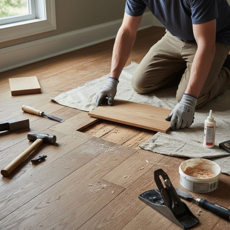 Floor Board Replacement in Porter, TX