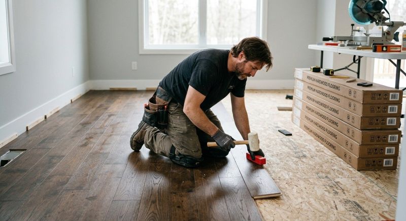 Hardwood Floor Installation in Cypress, TX