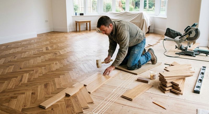 Hardwood Floor Installation in Katy, TX