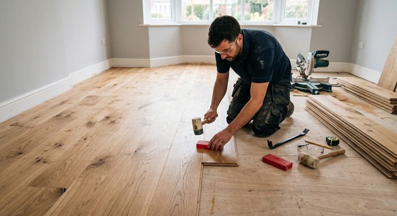 Hardwood Floor Installation in Katy, TX