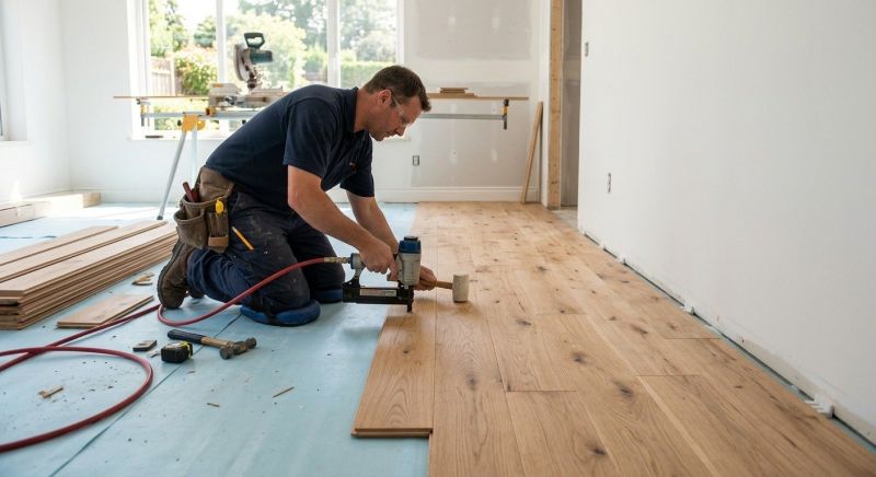 Hardwood Floor Installation in Katy, TX