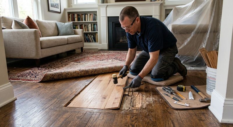 Hardwood Floor Repair in Cypress, TX