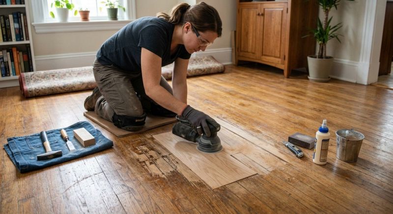 Hardwood Floor Repair in Humble, TX