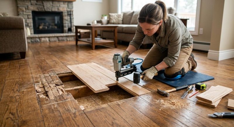Hardwood Floor Repair in Humble, TX