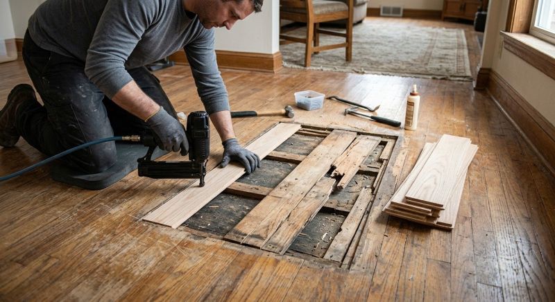 Hardwood Floor Repair in Kingwood, TX