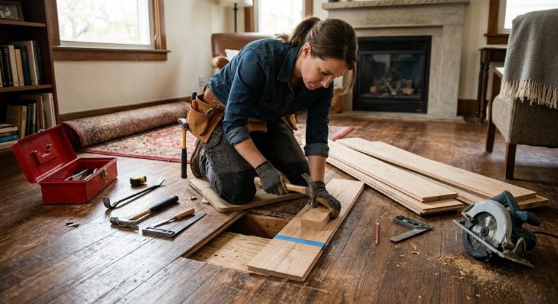 Hardwood Floor Repair in Prairie View, TX