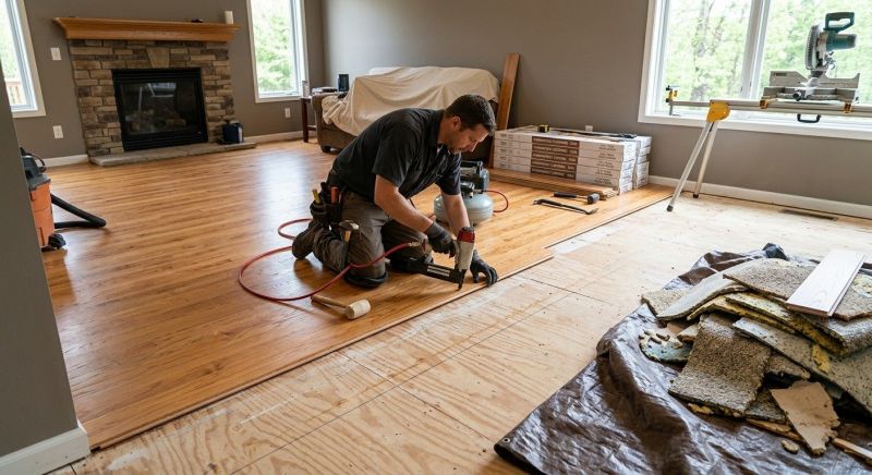 Hardwood Replacement in Magnolia, TX