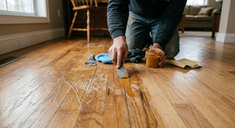 Hickory Floor Repair in Tomball, TX
