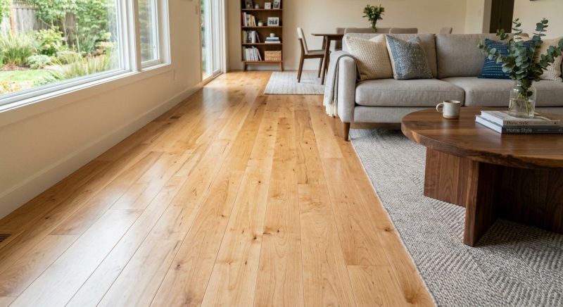 Maple Flooring Installation in Conroe, TX