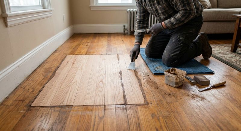 Oak Floor Repair in Tomball, TX