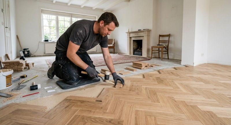 Parquet Flooring Installation in Tomball, TX
