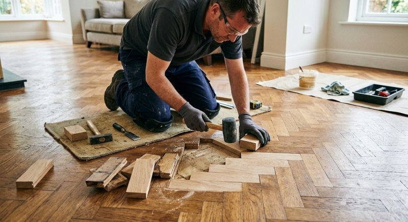 Parquet Flooring Repair in Tomball, TX