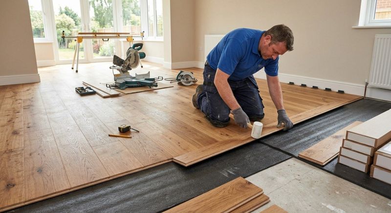 Plank Floor Installation in Tomball, TX