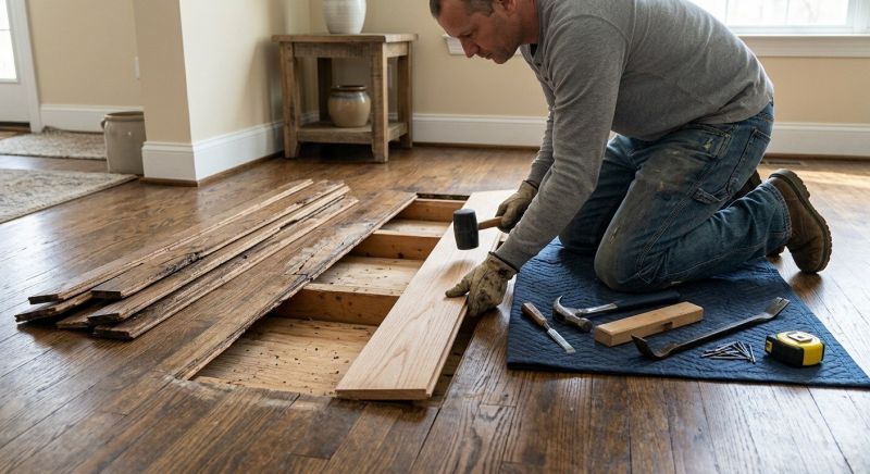 Wood Floor Repair in Humble, TX