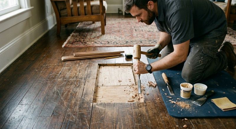 Wood Floor Repair in Magnolia, TX