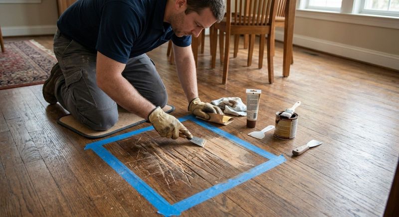 Wood Floor Repair in Montgomery County, TX