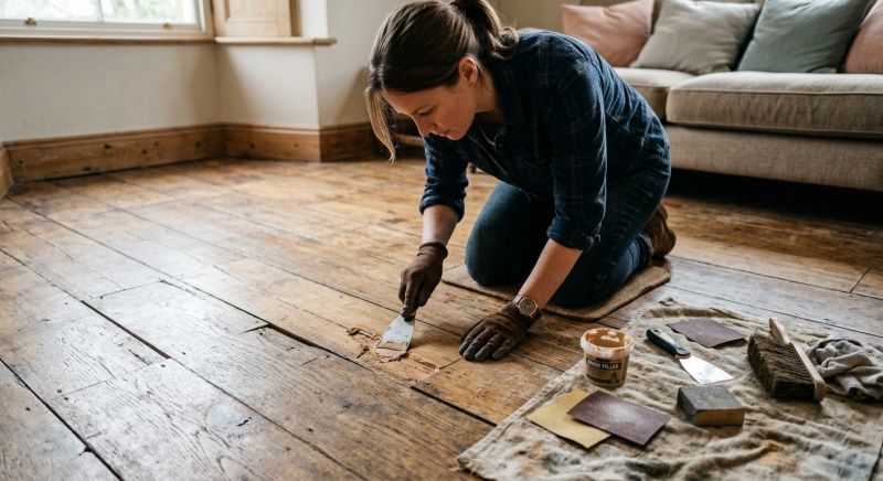 Wood Floor Repair in Porter, TX