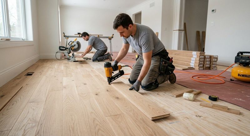 Wood Floor Replacement in Katy, TX