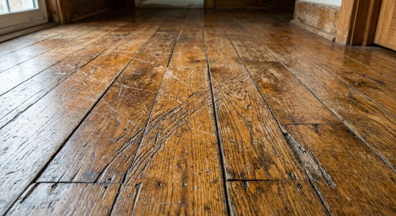 Wood Floor Scratch Repair in Cypress, TX