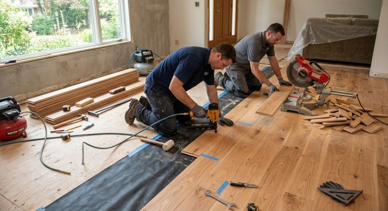 Wood Flooring Installation in Porter, TX