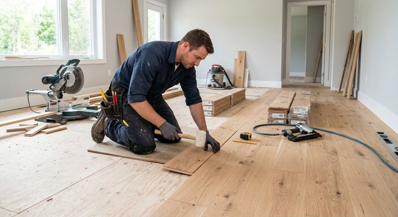 Wood Flooring Installation in Porter, TX
