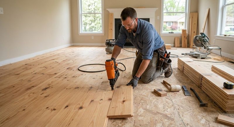 Wood Flooring Installation in Porter, TX