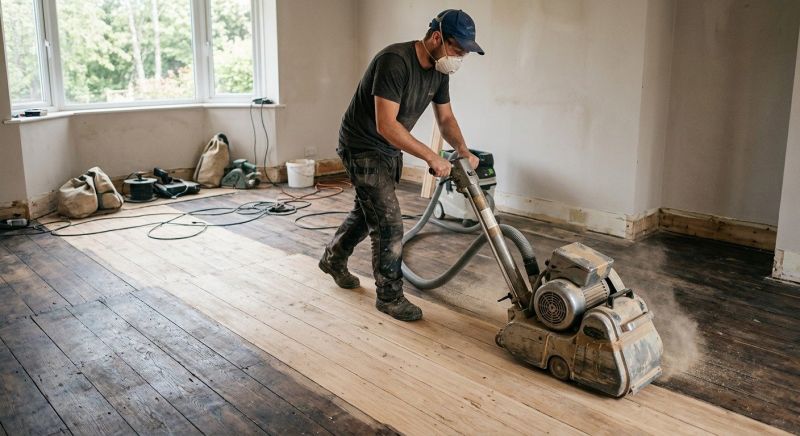 Wooden Floor Sanding in Tomball, TX