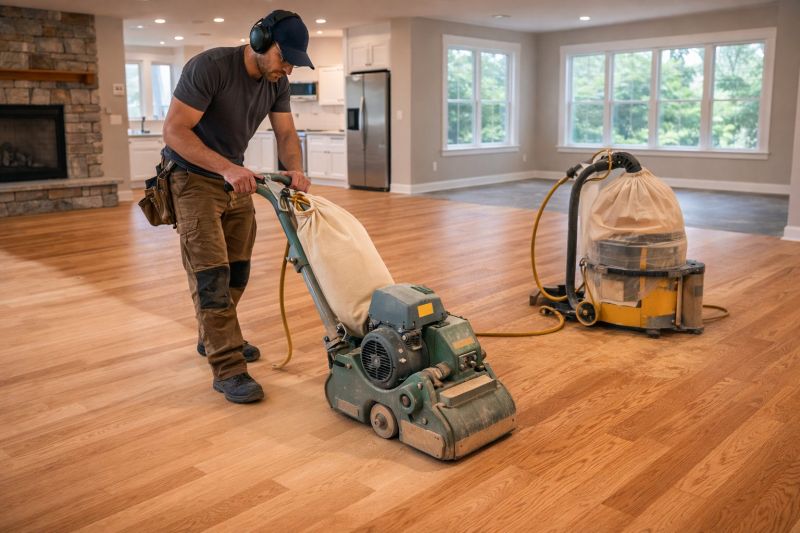 Wooden Floor Sanding in Tomball, TX